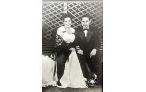 1958 - Pareja en una boda